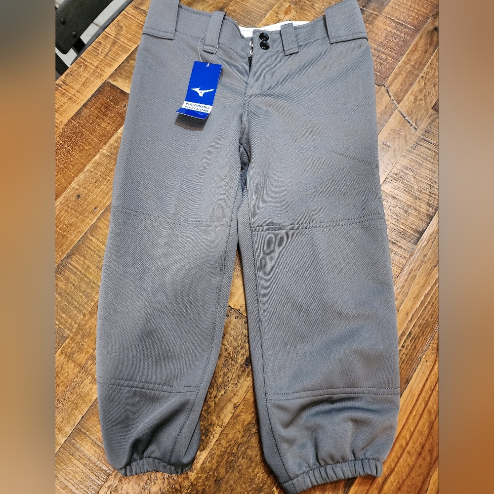 NWT YL Girls Mizuno Softball pants